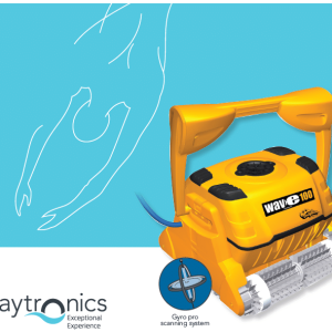 MAYTRONICS COMMERCIAL DOLPHIN WAVE 100 COMBINED BRUSH FOR UP TO 25M POOL