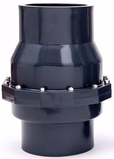 High-Quality-3-4-Gray-Socket-End-Industrial-PVC-Swing-Check-Valves-ANSI-UPVC-3-4-Inch-Water-Pipe-Check-Valves-Plastic-Non-Return-NRV-Swing-Check-Valves