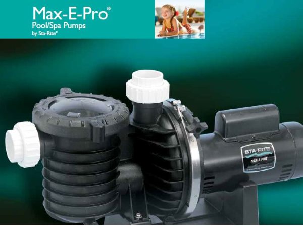 EMAUX Super Power Series Pool Self Priming Circulation Pump 1.00hp,220V/50Hz,1.5m cable 12.5cubic m/h@12m - Image 3
