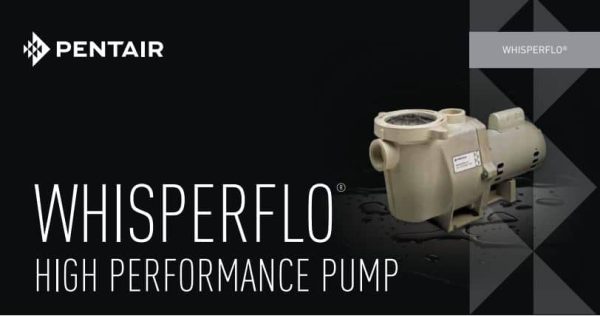 PENTAIR WHISPERFLO POOL SELF PRIMING PUMP 3.0HP SIN PHASE 50Hz (USA) – 105gpm@50Feet - Image 2