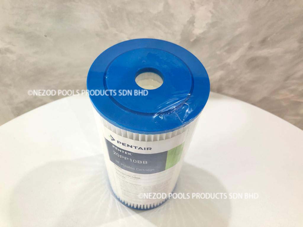 10″ ECP PLEATED POLYESTER CARTRIDGE MEDIA – 20 MICRON (WASHABLE) - Image 4