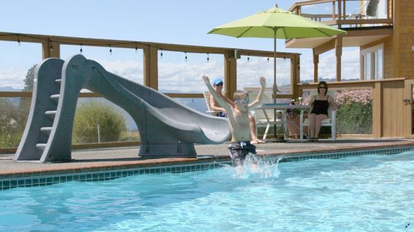 SR SMITH CYCLONE POOL SLIDE (SALT POOL FRIENDLY) - Image 2