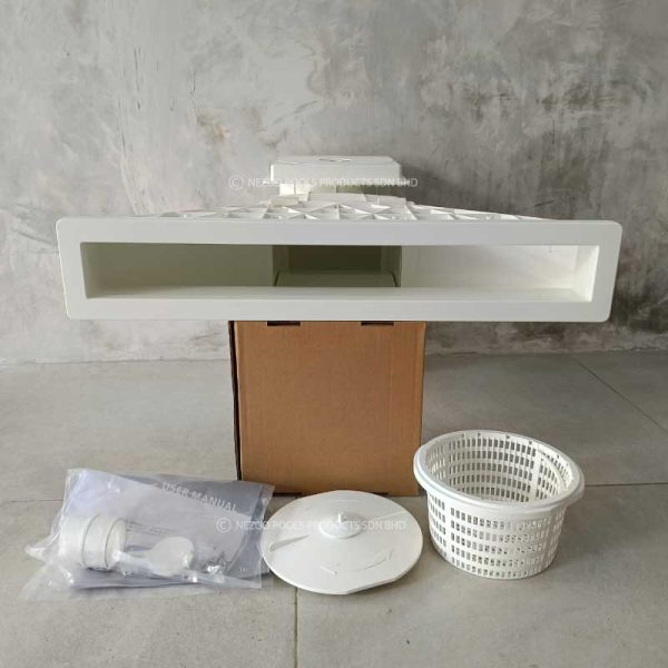EMAUX EM0180-TS-SC Surface Skimmer Box (Concrete Pool) – 2.0inch / 1.5inch connection - Image 8