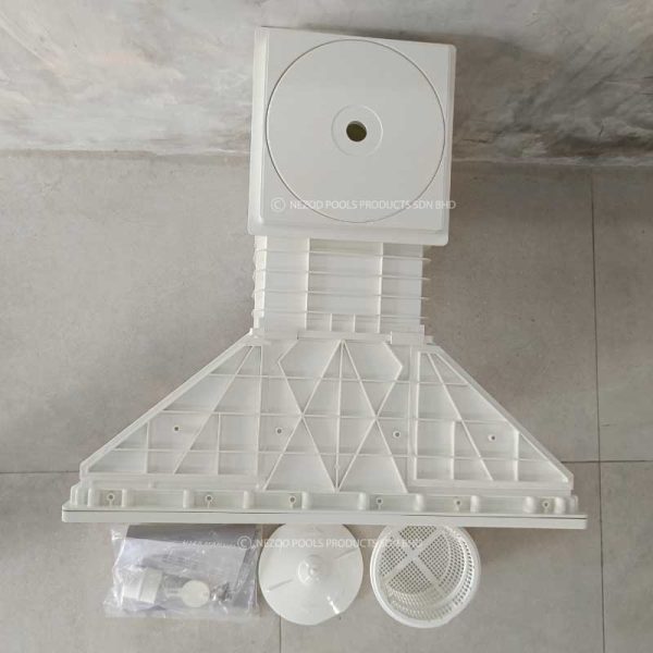 EMAUX EM0180-TS-SC Surface Skimmer Box (Concrete Pool) – 2.0inch / 1.5inch connection - Image 7